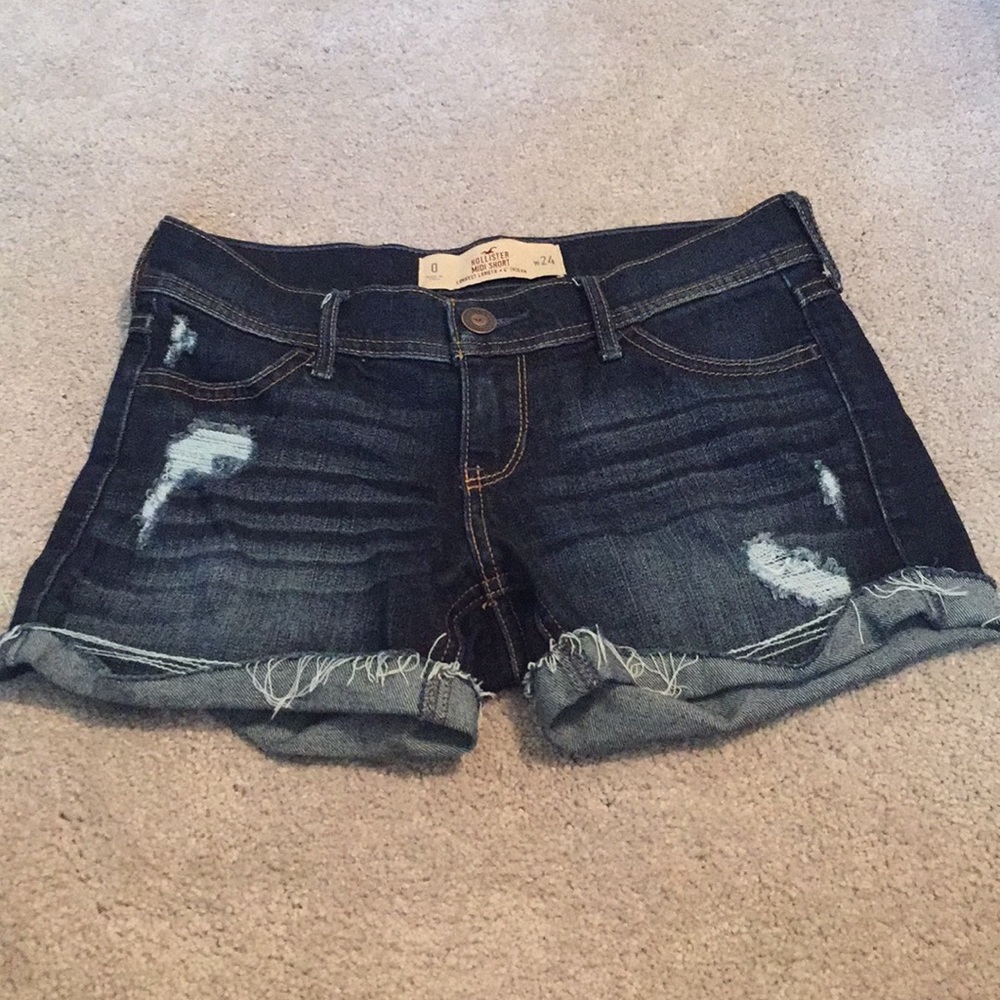 🌟SALE🌟Hollister Denim Midi Shorts